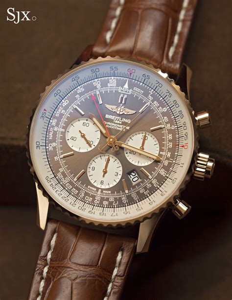 breitling navitimer rattrapante gold|breitling navitimer datora.